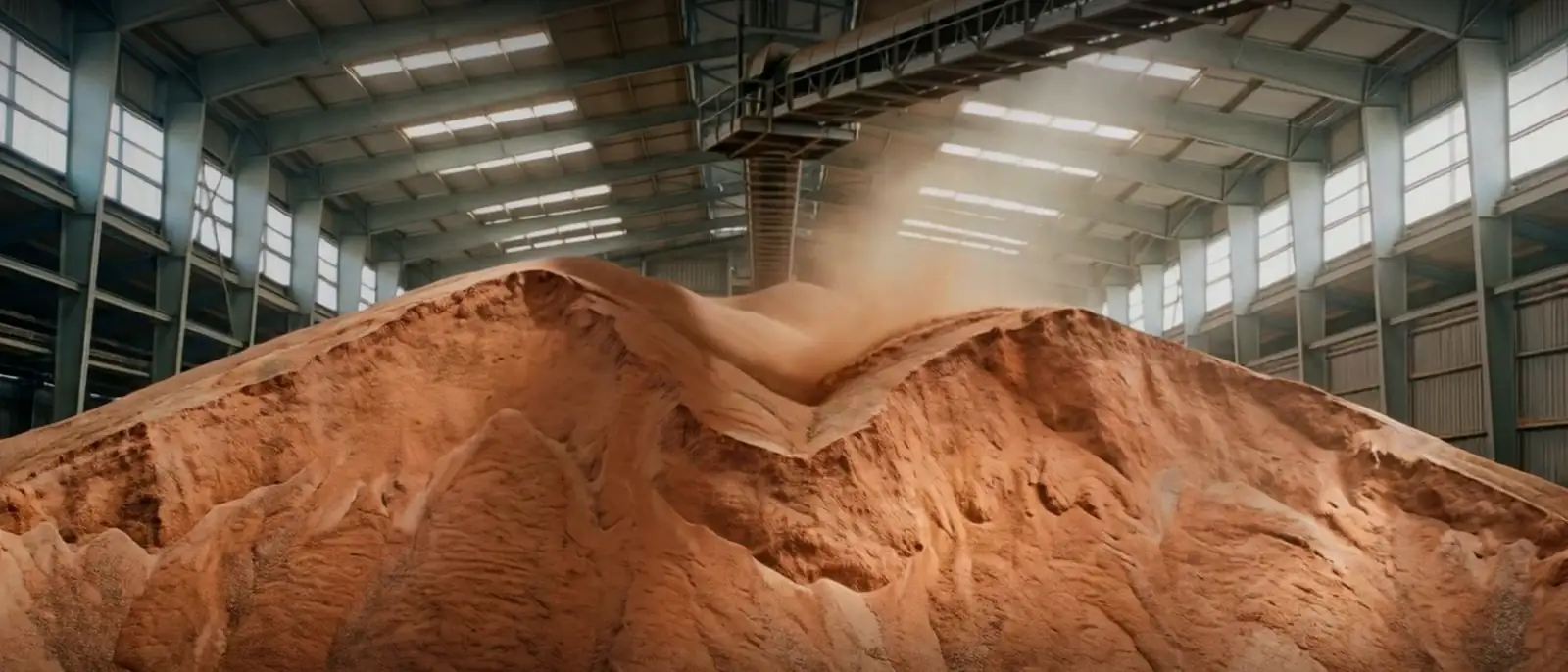Bulk fertiliser storage